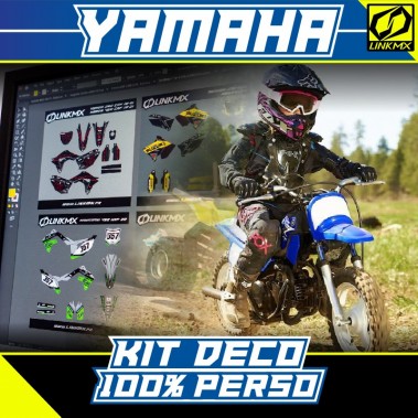 Kit Déco Yamaha PW 50cc 100 % PERSO
