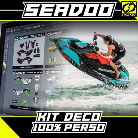 Kit di decorazione per sella Jet Seadoo 100% PERSONAL Kit di decorazione per sella Jet Seadoo 100% PERSONAL