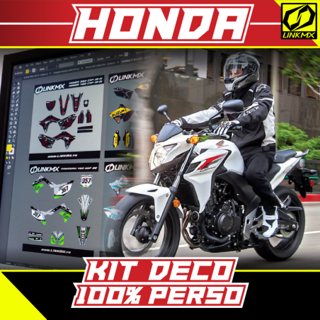 100 % PERSÖNLICHES Honda-Motorrad-Dekorationsset 100 % PERSÖNLICHES Honda-Motorrad-Dekorationsset