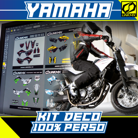 Kit di decorazione per moto Yamaha 100% PERSONALE Kit di decorazione per moto Yamaha 100% PERSONALE