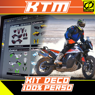 Kit Déco KTM Adventure 100% PERSO