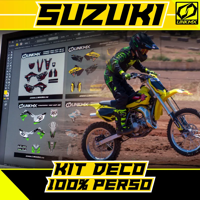 Kit Déco Suzuki 85cc 100% PERSO