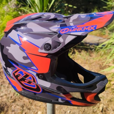 Kit di decorazione per casco integrale MTB personalizzato al 100% Kit di decorazione per casco integrale MTB personalizzato al 100%