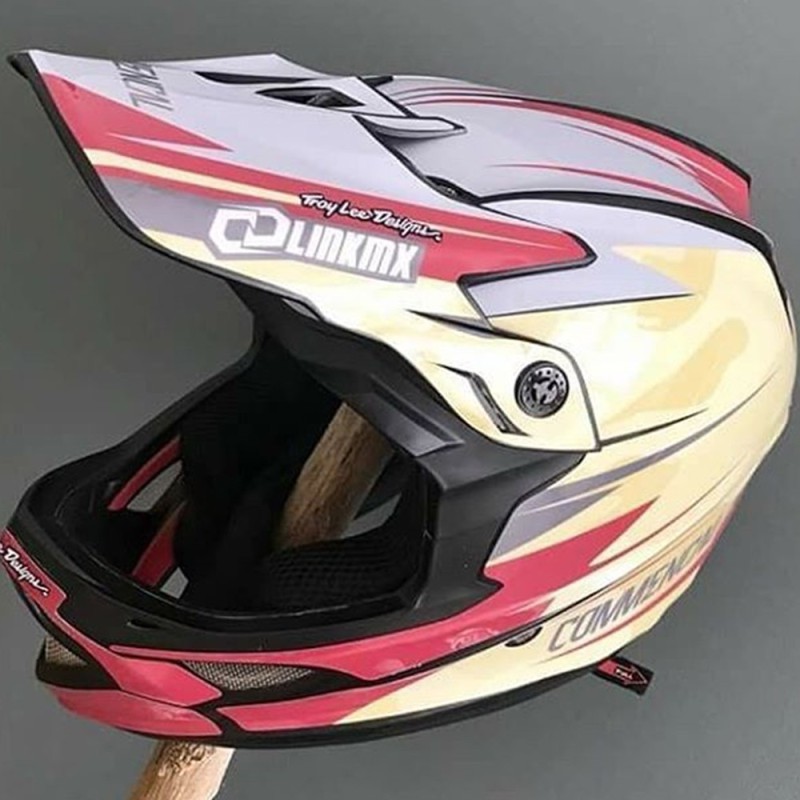 kit déco Casque MTB intégrale 100% perso