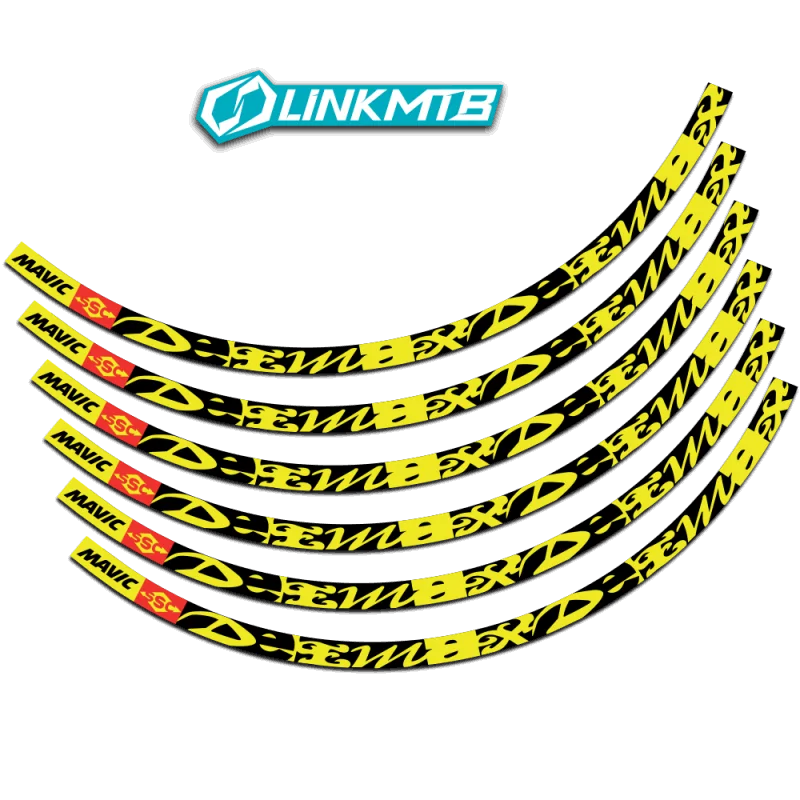 Anpassbare 27,5"-Deemax-Felgenaufkleber