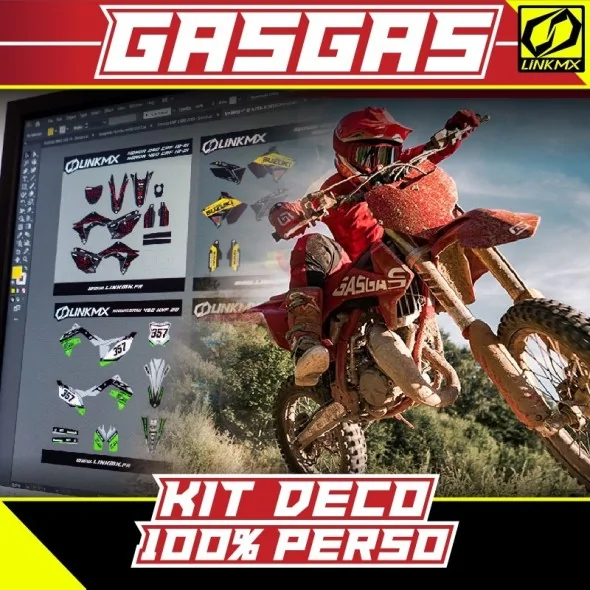 Gasgas 85cc Deco Kit 100% GOLD