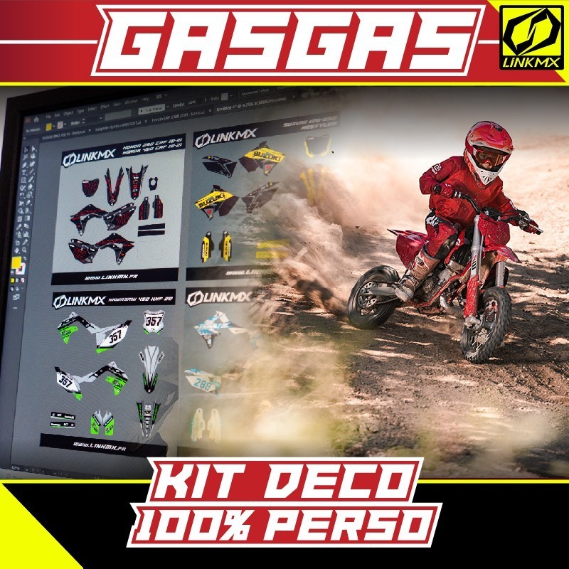 Kit Déco Gasgas 50cc 100 % PERSO