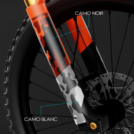 Sangle LinkMTB enduro à scratch pour transport équipements vélo