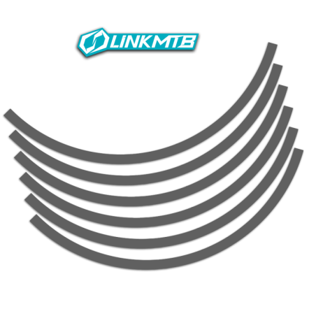 Pegatinas para llantas de bicicleta de montaña 100% personalizadas Pegatinas para llantas de bicicleta de montaña 100% personalizadas