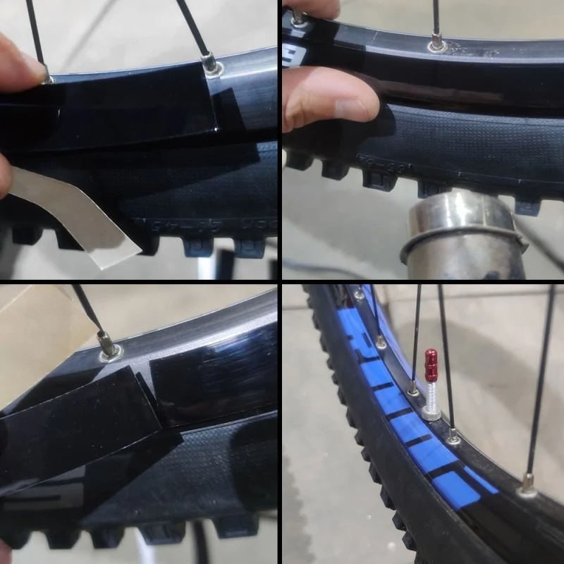 Pegatinas para llantas de bicicleta de montaña 100% personalizadas