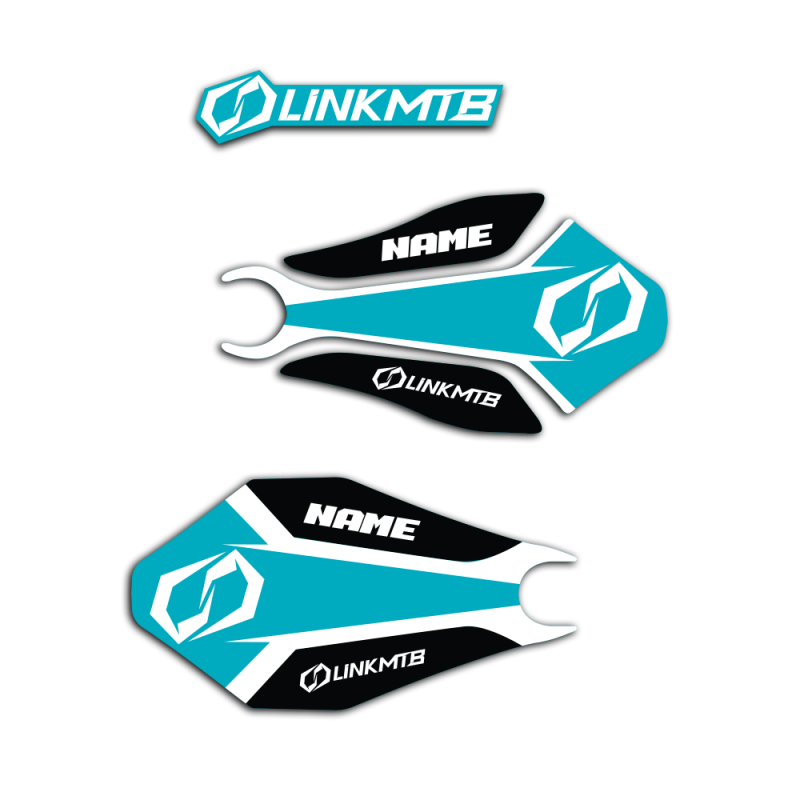 100 % personalisierte AVS-Handschutzaufkleber