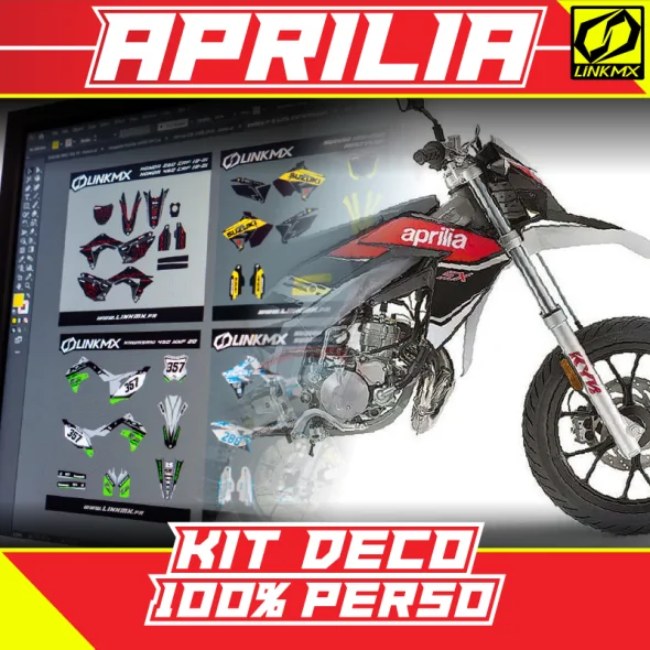 Kit de decoración Aprilia 50cc 100% PERSO