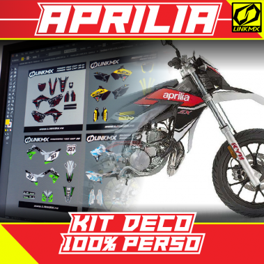 Kit Déco Aprilia 50cc 100 % PERSO