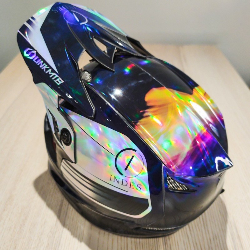 Kit di decorazione per casco integrale MTB personalizzato al 100%