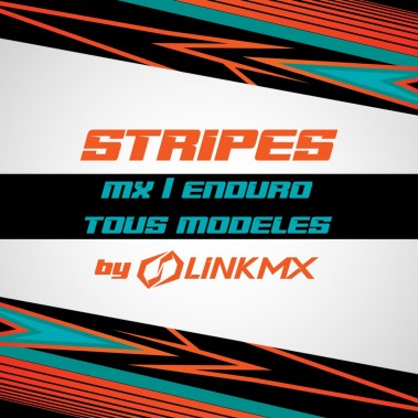 Kit Déco Stripes MX/Enduro tous modèles